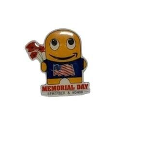 Amazon Peccy "Memorial Day Remember & Honor" Employee Lapel Pin